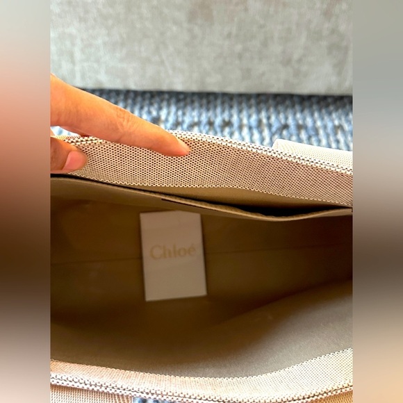 Chloe medium size woody canvas tote. Authenticity card and dust bag included. - Picture 3 of 6